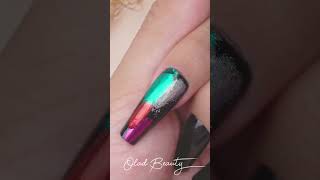 Winter Nail Tutorial nailpolish nailart nails oladbeauty [upl. by Helena]