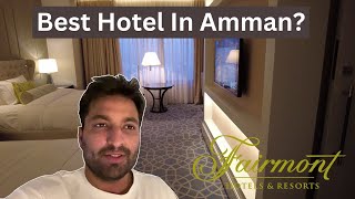 VL13 The Best Hotel In Amman Fairmont Amman 🇯🇴 [upl. by Olegnalehcim711]