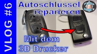 VLOG 6  Autoschlüssel mit dem 3D Drucker reparieren  DIY  Sovol [upl. by Rezeile522]