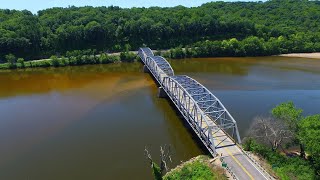 130 Bridge over Wisconsin River  Lone Rock WI 27 May 2024 [upl. by Cuttie]