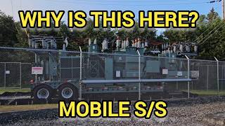 Ever seen this and wondered what it is A mobile substation simple explanation highvoltage [upl. by Alisia963]