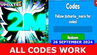 ALL CODES WORK 🚨20Mx999🔥 Clicker League ROBLOX  09262024 [upl. by Kailey]