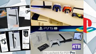 PS5 Pro Playstation 5 Pro Disk Laufwerk  2TB SSD 4TB  4TB USB [upl. by Halimak]