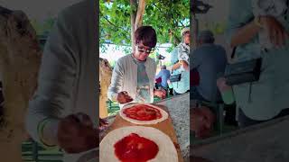 La Piazzetta Pizza making in Italy travel [upl. by Flory363]