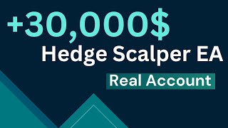 Ever Heard of 1000 Growth  Hedge Scalper EA Made from 3000 to 30000 on Real Account [upl. by Eimorej]