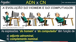 ADJUNTO ADNOMINAL ou COMPLEMENTO NOMINAL [upl. by Ecyle]