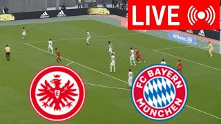 🔴 Frankfurt  FC Bayern München LIVE I Bundesliga 202425 I PES 21 Video Simulation Gameplay [upl. by Kenti]