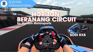 Go Karting at Horizon Beranang Circuit  SODI RX8 270CC Kart Hotlap 4K50FPS [upl. by Zap]