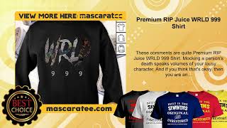 Premium RIP Juice WRLD 999 Shirt [upl. by Lalitta]