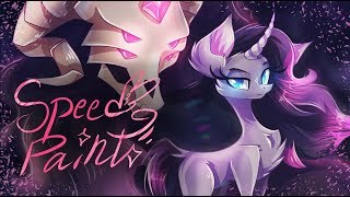 Oleander  Medibang Speedpaint  Them’s Fightin’ Herds MLP [upl. by Ellenaej]