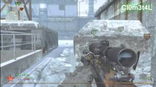 MW2 Guerrre Terrestre au Barrett sur Sub Base  Une de mes meilleures parties snipe HD [upl. by Swec882]