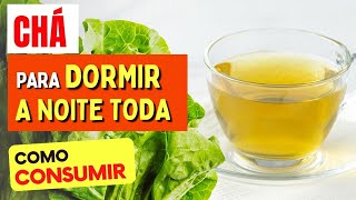 CHÁ para DORMIR BEM a NOITE TODA Benefícios do Chá de Alface Como Fazer e Como Tomar [upl. by Sabsay]