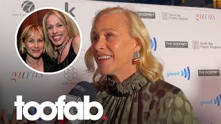 Patricia Arquette Honors Late Sister Alexis During Pride Month  toofab [upl. by Vil]