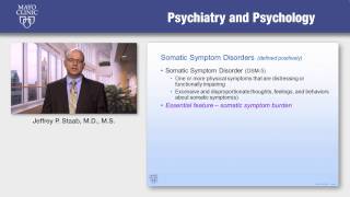 Somatic Symptom Disorders Part I New Terminology for New Concepts [upl. by Mundford583]