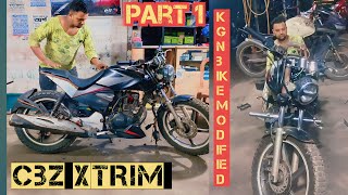 CBZ Extreme bike modification new look🔥2023 🏍️🖐️Part 1 bike kgncbz modified9775123122 [upl. by Carlee458]