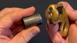 knuckle duster Revolver from 1880s [upl. by Kellia]