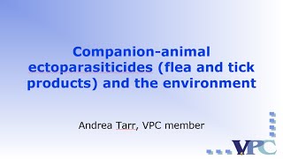 Companion animal ectoparasiticides [upl. by Aseral]