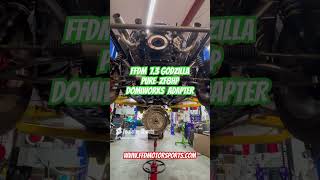 FFDM 73 Godzilla puredrivetrainsolutions ZF8 transmission and domiworks5263 adapter [upl. by Yenettirb679]