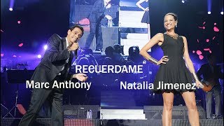 Natalia Jimenez y Marc Anthony RECUERDAME [upl. by Atinas]