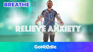 Learn To Relieve Anxiety  Guided Meditation For Kids  Breathing Exercises  GoNoodle [upl. by Nnomae]