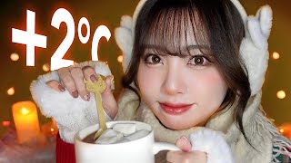 【ASMR】体感温度を２℃上昇させる暖かい音😴🔥ささやき声 [upl. by Summons]