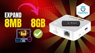 Supercharge Your TPLink 8MB to 8GB USB Storage amp FTP Setup noob guides [upl. by Nylimaj]