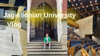 VLOG  daily life at Jagiellonian University [upl. by Ibocaj496]