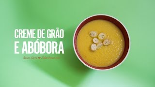 Creme de Grão e Abóbora [upl. by Leeland]