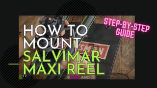 How to mount Salvimar Maxi Reel  stepbystep guide salvimar spearguns maxireel minireel [upl. by Nerrak105]