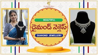 Diamond Necklace Jewellery Collection  Sri Bhavani Jewels [upl. by Mylor]