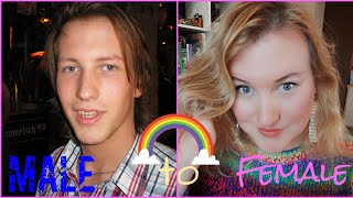 Transgender Male To Female Transition Timeline No Surgeries 4 year Hormone Replacement Therapy [upl. by Jarret996]