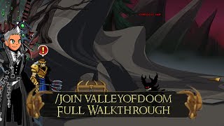 AQW join valleyofdoom Full Walkthrough  Lynaria Quests [upl. by Rudie]