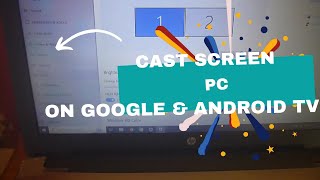 How to cast your laptop or dekstop screen to your Google TV or projector [upl. by Sakram]