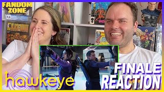 HAWKEYE Episode 6 REACTION  FINALE 1X6 quotSo This Is Christmasquot [upl. by Nosro]