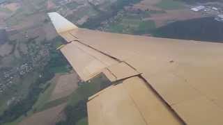 Silk Way Business Aviation B727200 Takeoff from Geneva  Window View [upl. by Epoh575]