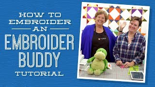 How to Embroider an Embroider Buddy [upl. by Tnomal]