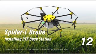 Tutorial Installing RTK Base Station  Spideri UAV [upl. by Eiduam729]