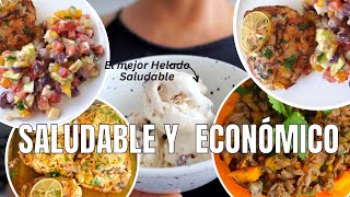 Comida Saludable y Económica El mejor helado saludable alto en proteína [upl. by Noraha]