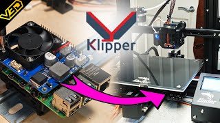 How to Upgrade to Klipper on any Ender 3 for High Performance [upl. by Anetsirk]