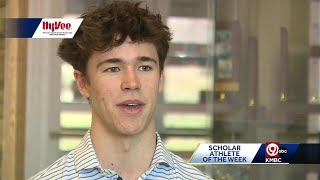 KMBC HyVee Scholar Athlete Spencer Blacketer Shawnee Mission East [upl. by Ardeen]