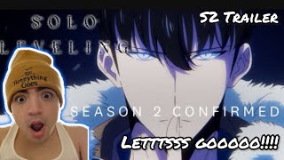 SEASON 2 2024 Solo Leveling Season 2 Arise from the Shadow  OFFICIAL TEASER TRAILER REACTION [upl. by Aria962]