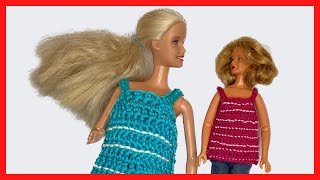 Leuke top met borduursel voor Barbie [upl. by Ettennor]