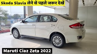 Maruti Ciaz Zeta 2022 Review Interior Features On Road Price  Amar Drayan [upl. by Meuse]