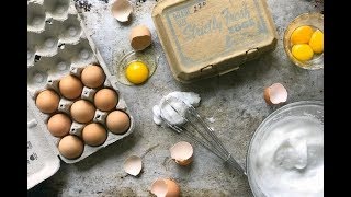 THE FUNCTION OF EGGS IN BAKING  whole eggs egg whites egg yolks [upl. by Yleoj]