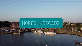 Norfolk Broads By Drone Oulton Broad June 2022 [upl. by London]