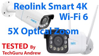 Reolink Smart 4K WiFi 6 Security Camera RLC811WA [upl. by Becca]