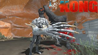 Scourge Vs Kong In the hollow earth Movie style   Animal Revolt Battle Simulator [upl. by Nylteak]