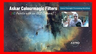 Askar D1 amp D2 Filters OSC Narrowband Imaging with the Celestron C11 XLT [upl. by Esylla]