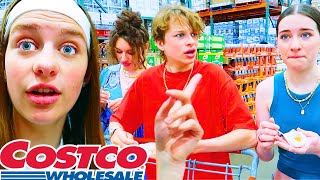 WE ALL WENT TO COSTCO FOR THE FIRST TIME TOGETHER wThe Norris Nuts [upl. by Dhumma452]