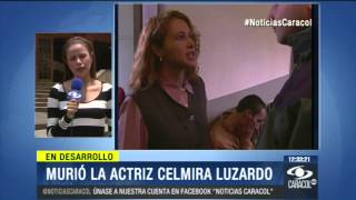 La farándula colombiana despide a la actriz Celmira Luzardo  13 de Marzo de 2014 [upl. by Nryhtak216]